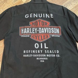 Men’s Harley Davidson Button Down Shirt